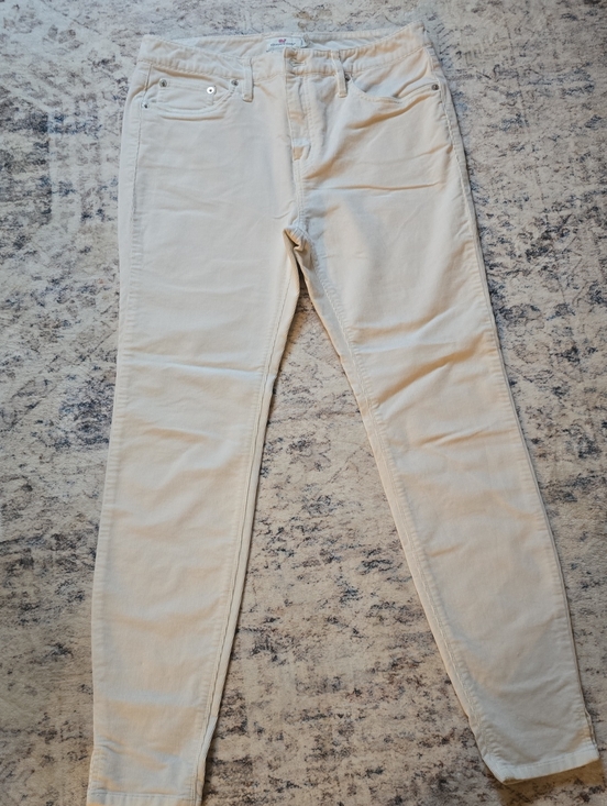 Vineyard Vines Pants - Vineyard Vines Cream Slim Pants